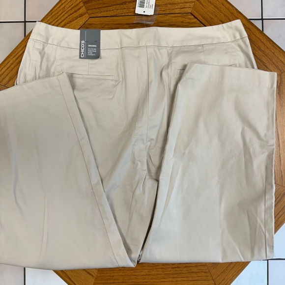 *CHICO'S* Salt Wash Cataline Capri Pants NWT Size 12 - Picture 10 of 10